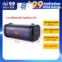 Loa bluetooth không dây Earldom ET-A11 với chất lượng âm thanh chân thực, âm bass sâu, âm treble trong trẻo, dung lượng pin trâu 1200 mAh – Hàng chính hãng