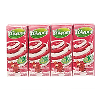 Lốc 4 Hộp Sữa Chua Uống Yomost Vị Lựu 170Ml