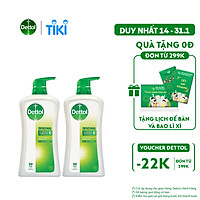 Bộ 2 Dettol Sữa tắm diệt khuẩn 950G