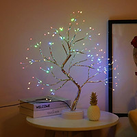 Đèn led trang trí hình cây để bàn cực chill đủ màu cao 40cm quay T.i.k.t.o.k Teddy Bears store