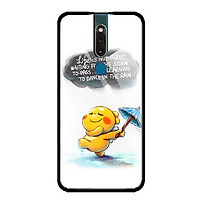 Ốp lưng Kính Cường Lực cho Oppo F11 Pro - 0009 RAIN01 - Hàng Chính Hãng