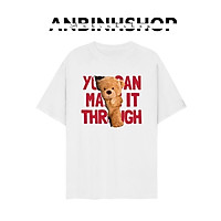 BTS Áo thun unisex in hình Gấu You can make cực dễ thương hot trend chất vải dày mịn mát AnbinhShop