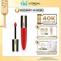 Son kem lì nhẹ môi cao cấp Rouge Signature L'Oreal Paris 7ml