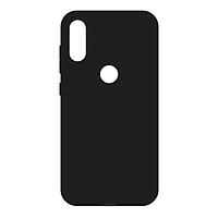 Ốp lưng dành cho Xiaomi Redmi Mi Not 6 Pro silicone TPU dẻo đen chống bám vân tay - Hàng Chính Hãng