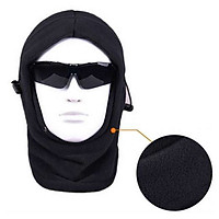Mũ nỉ giữ ấm giữ nhiệt windproof ski mask xe đạp leo núi xe máy lạnh và chống bụi ấm full mặt mui MS26