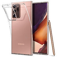 Ốp lưng chống sốc Spigen Liquid Crystal trong suốt cho Samsung Galaxy Note 20 Ultra | Note 20 - Hàng nhập khẩu