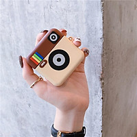 Airpods Pro Case Ốp Bảo Vệ Cho Airpods Pro Hình Pro Instagram _Tặng Kèm Móc Khóa Dây Da