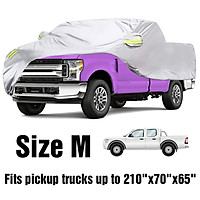 Truck Cover, All Season Car Cover for Pickup Truck, Against Dust, Debris, Windproof UV Protection 170T