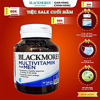Blackmores Multivitamin for Men 50 Tablets Exclusive - Vitamin tổng hợp dành cho nam giới, tăng cường sức đề kháng toàn diện Blackmore Úc
