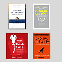 Bộ: Công Thức Thành Công – Những Bí Quyết Thành Công Vượt Thời Gian Của Napoleon Hill - Phong Độ Cực Đỉnh - 10 Bước Đến Thành Công - Chó sủa nhầm cây - Tại sao những gì ta biết về thành công có khi lại sai