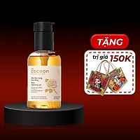 Dầu Tẩy Trang Hoa Hồng Cocoon Cleasing Oil 140ml + Tặng Kèm Túi Cói Thời Trang