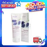 Gel tẩy da chết làm sạch sâu và xòa mờ thâm, nám hương hoa oải hương Arrahan 180 ml - Hàn Quốc Chính Hãng