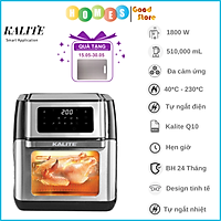 Nồi Chiên Không Dầu KALITE Q10 10L 1800W - Hàng Chính Hãng
