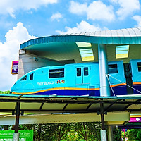 Vé Tàu Điện Sentosa Express, Singapore