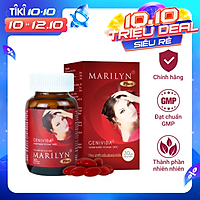 Viên Uống Cân Bằng Nội Tiết Tố, Cải Thiện Sinh Lý Nữ Marilyn (Hộp 30 viên)