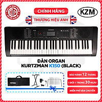 Đàn Organ điện tử/ Portable Keyboard - Kzm Kurtzman K150 (BL) - Màu đen - Hàng chính hãng