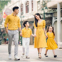 Đồng phục gia đình đi tiệc - đơn giản, sang trọng
