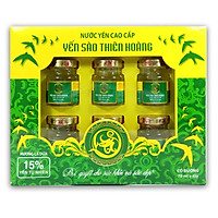 Hộp Yến Thiên Hoàng Hương Lá Dứa (6 Lọ x 70 ml)