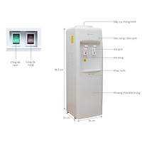 Máy làm nóng lạnh kangaroo model KG34C- HÀNG CHÍNH HÃNG