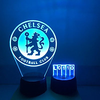 Đèn led 16 màu Hình CLB CHELSEA, đèn để bàn trang trí, quà tặng,