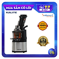 Máy Ép Trái Cây Tốc Độ Chậm Kalite KL 565 (Công Suất 240W, - Ống Tiếp Nguyên Liệu size Lớn, Có Dao Cắt Nhỏ Hoa Quả, Có Ống Làm Kem) - Hàng chính hãng