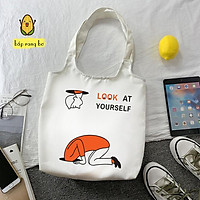 TÚI TOTE TRÒN SORRY I'M LATTE