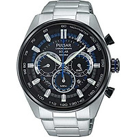 Pulsar Gents Solar Chronograph Bracelet Watch