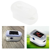 Blood Oxygen Case Silicone Fingertip Pulse Cover for Outdoor Travel Home Office Use, Easy to put on and take off, easy to use.