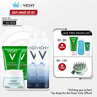 Bộ xịt khoáng dưỡng da Vichy Mineralizing Thermal Water
