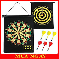 Bảng Phi Tiêu Nam Châm 2 Mặt 12 Inch (Bộ 4 Phi Tiêu) NC12