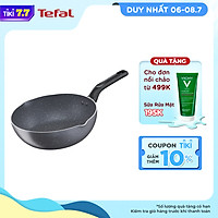 Chảo chiên sâu lòng Tefal Natura B2266495 24cm - Lớp phủ Titanium, tiết kiệm dầu ăn - Cảnh báo nhiệt thông minh - Hàng chính hãng