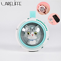 Uareliffe Hand Warmer Cute Space Cat Design Mini Portable Hand Warmer Power Bank With LED Breathing Lamp Rechargeable Travel Home Hand Warmer For Girls