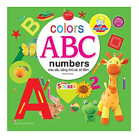 Bé Thông Minh – Colors ABC Number – Màu Sắc, Bảng Chữ Cái, Số Đếm (Tặng  Kèm Sticker)</sp