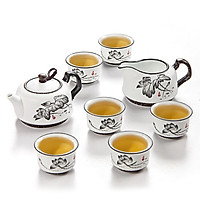 Bộ Tách Trà Kung FU Gold