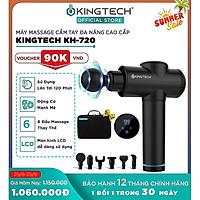 Máy Massage Cầm Tay Cao Cấp KINGTECH KH-720 - 20 Cấp Độ, Hỗ Trợ Mát Xa Chuyên Sâu, Giảm Đau Cơ, Cứng Khớp - Chính Hãng