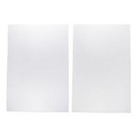 2pcs Blank Rug Hooking Mesh Canvas DIY Bag Making Bag Shaping Mesh S/L