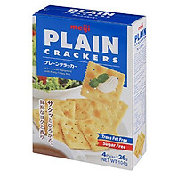 Bánh quy xốp cracker soda cao cấp Meiji 104g/ hộp