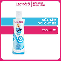 Sữa Tắm Gội Trẻ Em Lactacyd Bb GIẢM RÔM SẢY và HĂM KẼ VƯỢT TRỘI 250ml