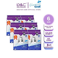 Băng vệ sinh thảo dược Glamiss Cool ban ngày 24cm Combo 6 gói