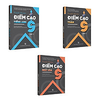 Sách - Combo Bí quyết chinh phục điểm cao Toán Văn Anh lớp 9 tập 1 và ôn thi vào 10