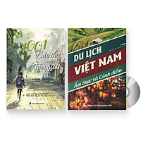 Combo 2 sách: 1001 Bức thư viết cho tương lai + Du lịch Việt Nam – Ẩm thực và Cảnh điểm + DVD quà tặng