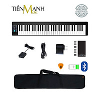 Đàn Piano Điện Konix PJ61Z - 61 Phím cảm ứng lực Midi Keyboard Controllers PJ61 Hàng Chính Hãng - Kèm Móng Gẩy DreamMaker