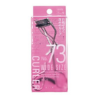 Kẹp Bấm Mi Nhật Bản Koji Eyelash Curler 73, Cong Tự Nhiên, Không Gỉ, Chắc Chắn, Cỡ 34mm, Có Thêm Miếng Đệm Cao Su Để Thay Thế