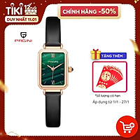 Đồng Hồ Nữ Thương Hiệu PAGINI PA6624G - Thiết Kế Mặt Vuông Độc Đáo - Hàng FullBox