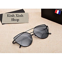 Kính Mát Gọng Mắt Mèo Chống Nắng Chống Lóa Uv Kim loại Ulzzang