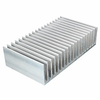 182x100x45mm Aluminum Heat Sink Heatsink for High Power LED Amplifier Transistor