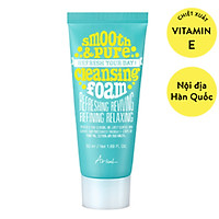 Sữa rửa mặt sạch sâu bụi mịn & ẩm mượt da ARIUL SMOOTH & PURE 50ml/100ml