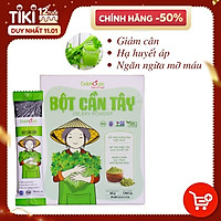 Bột cần tây hữu cơ nguyên chất sấy lạnh Dalahouse - Hộp 20 gói nhỏ 3gr định lượng sẵn cho 1 lần sử dụng - Hỗ trợ giảm cân, cao huyết áp, ngăn chặn gia tăng mỡ trong máu