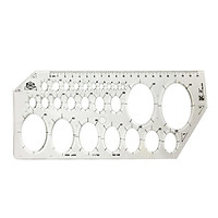 Drawing Template Multifunctional Interior Furniture Design Templates Chemical Instrument Tool Ruler