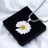 Dây chuyền hoa cúc G-Dragon unisex - Vòng cổ cực đẹp cho nam & nữ